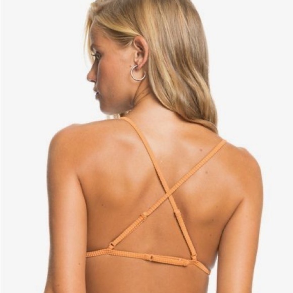 ROXY MIND OF FREEDOM FIXED TRI TOP CLASSIC CHEEKY PANT BIKINI SET - Picture 7 of 13